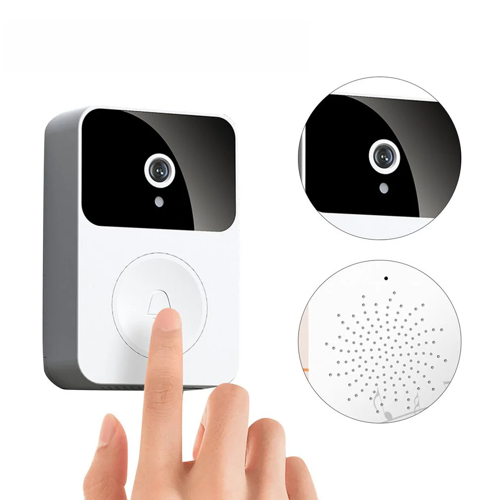 Wireless WiFi Camera HD Doorbell Outdoor Door Bell Security Night Vision Video Intercom Voice Change For Home Monitor Door Phone