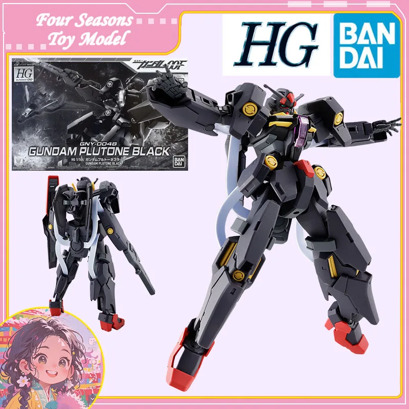 

Быстрая доставка Bandai Anime HG GNY-004B GUNDAM PLUTONE ЧЕРНАЯ Оригинальная модель игрушки Фигурка Коллекционные украшения для детей