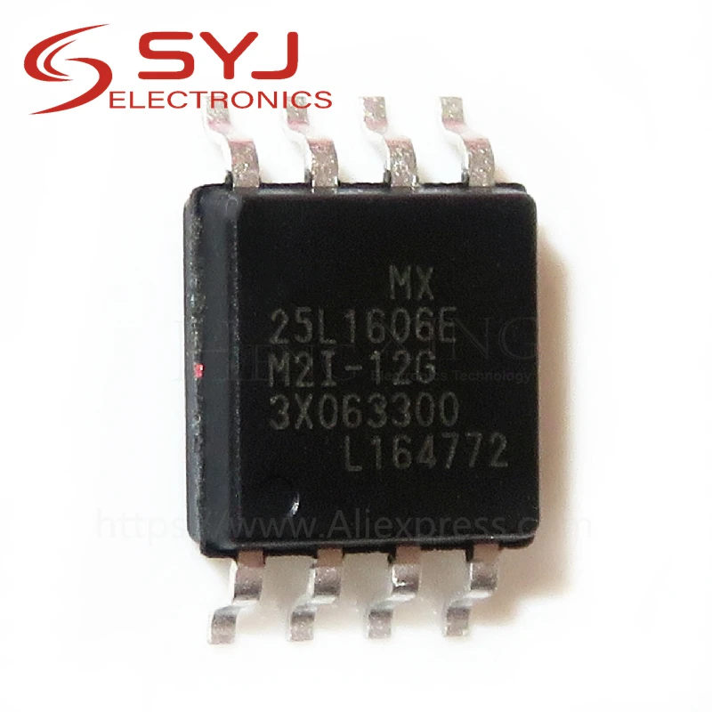 10pcs/lot MX25L1606EM2I-12G MX25L1606EM2I 25L1606E SOP-8 In Stock