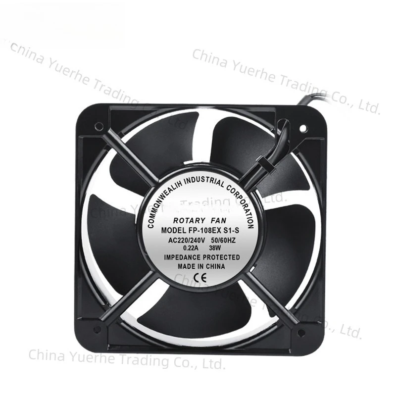 

15050 220 В 38 Вт FP-108EX-S1-S 15 см корпус электрический шкаф осевой вентилятор охлаждающий вентилятор