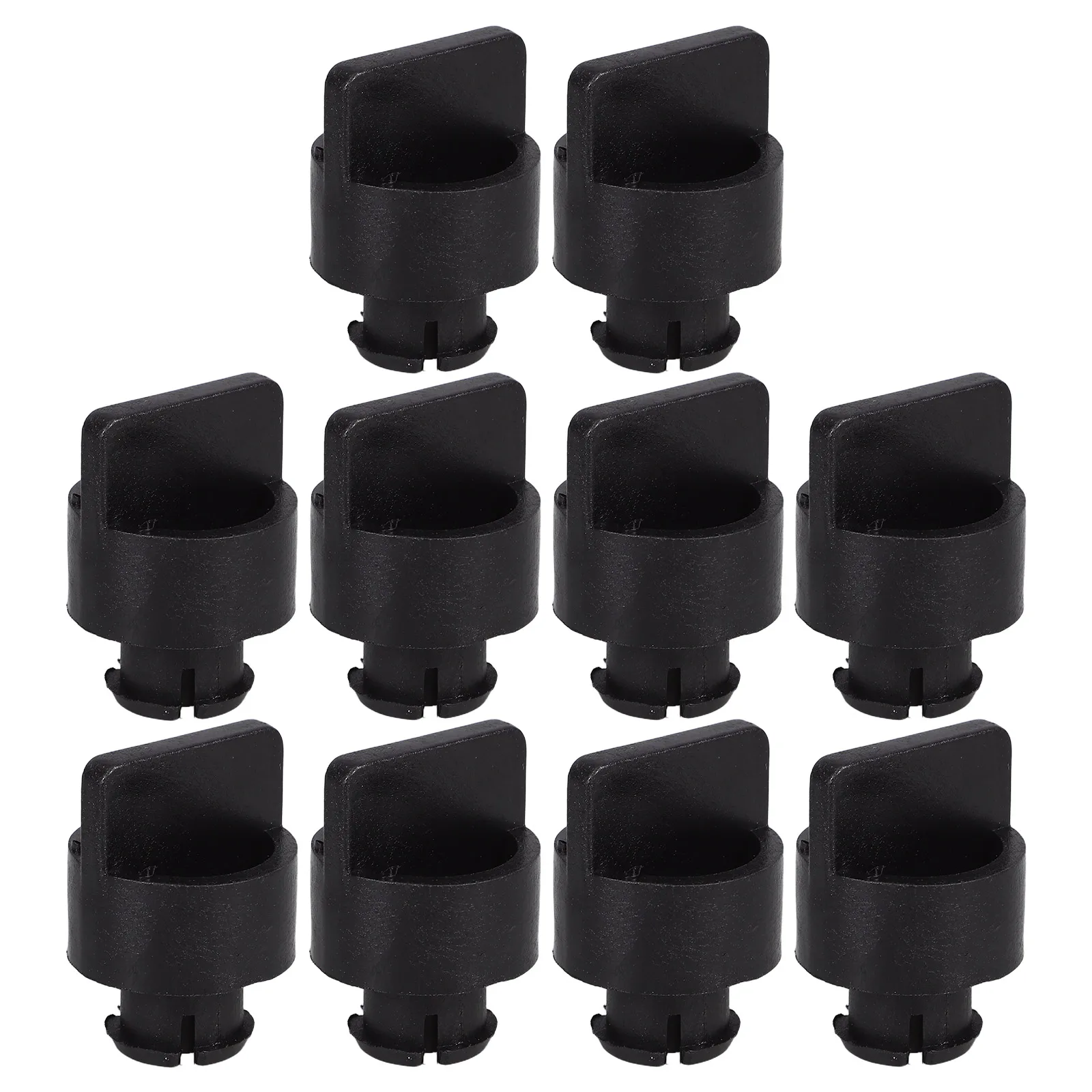 

10pcs Chainsaw Accessories Air Filter Cover Dust Hole Black Plastic Screw Compatible Gas Chainsaws Mini Oil Tool