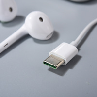 Original OPPO USB Type C Earphone In Ear Wired Sport Headset With Mic For OPPO Reno 14 13 12 11 10 Pro Find X8 X7 X6 X5 Pro X8s