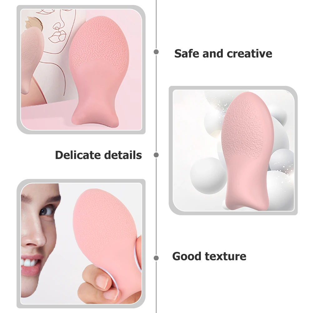 Makeup Puff Silicone Makeup Puff Washable Handheld Powder Puff Reusable Cosmetic Puff Makeup Tool For Makeup Scene Accessory