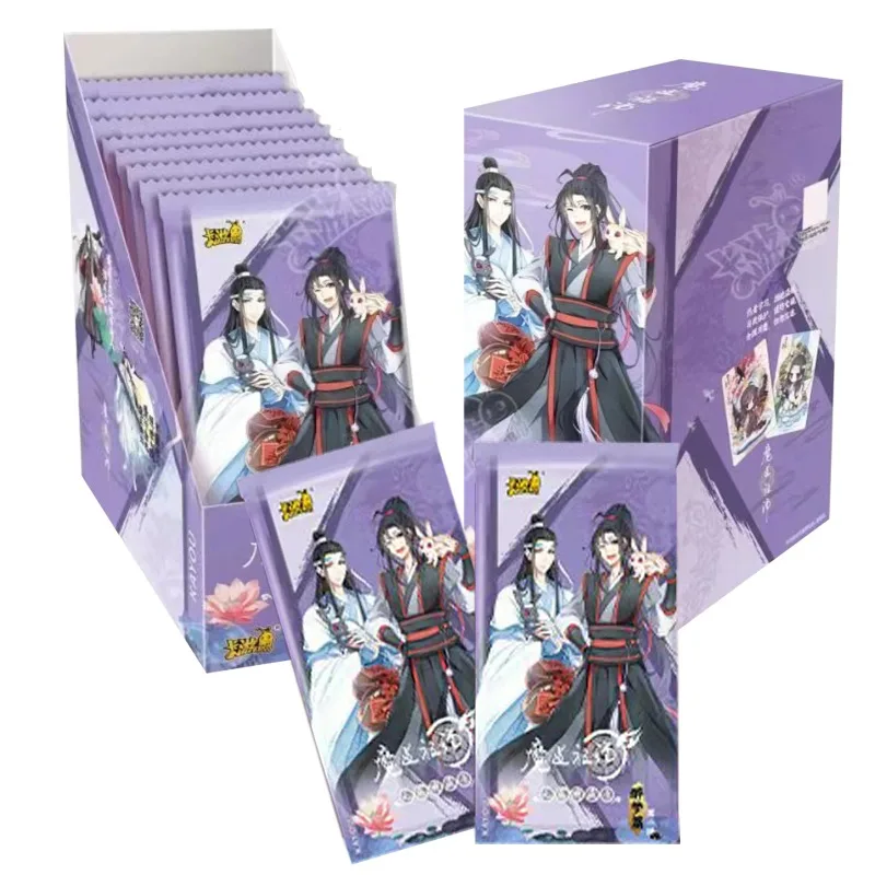 

Original MoDaoZuShi Cards Drunken Dream Chapter Animation Novel Characters Wei Wuxian Lan Wangji Collection Cards Fans Gifts