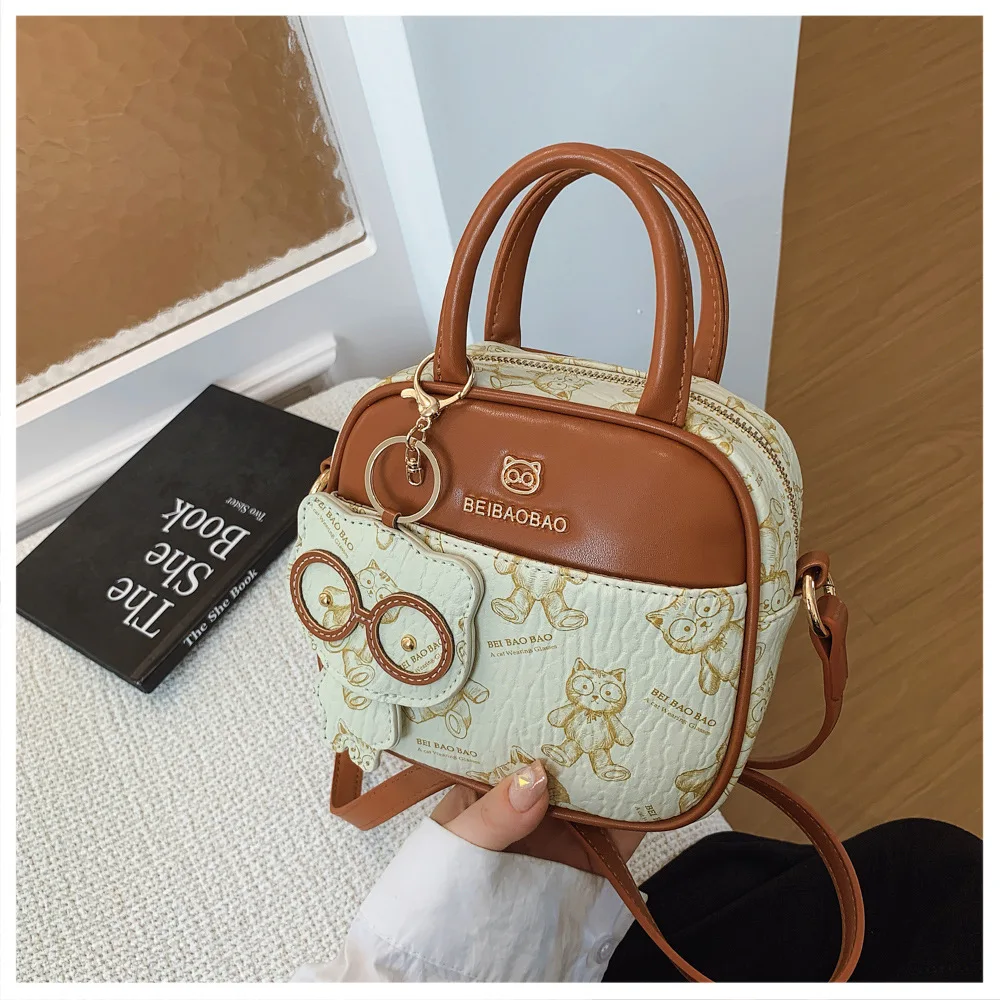 

2025 Mini Cat Purse for Women - Adorable Crossbody Bag, Stylish Shoulder Tote with Detachable Strap, Casual Handbag