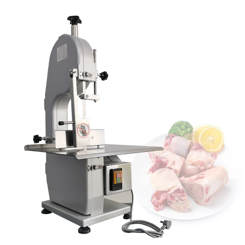 Lamb Chop Splitter Bone Saw Machine Bone Sawing Machine Frozen Meat Slicer Bone Cutting Machine Hard Food Cutter Machine