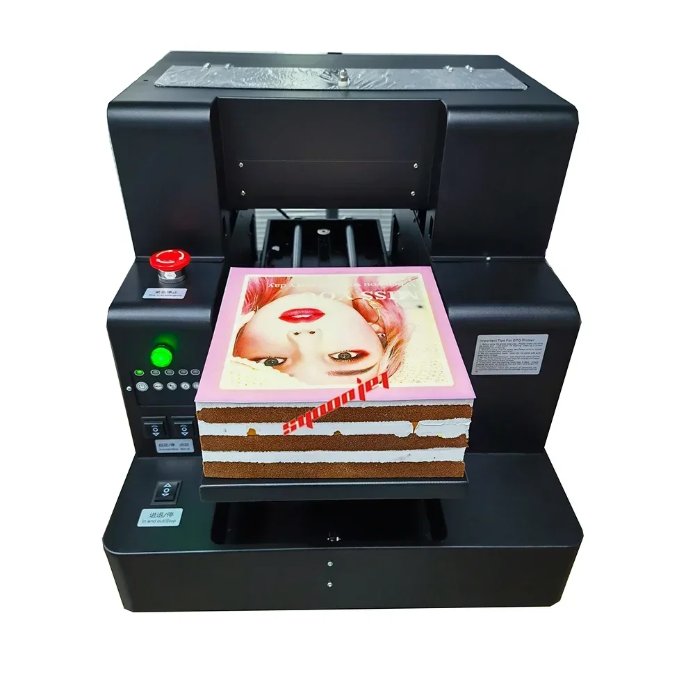 

High Quality A4 Size Automatic Desktop Edible Ink Food Printer for Cakes
