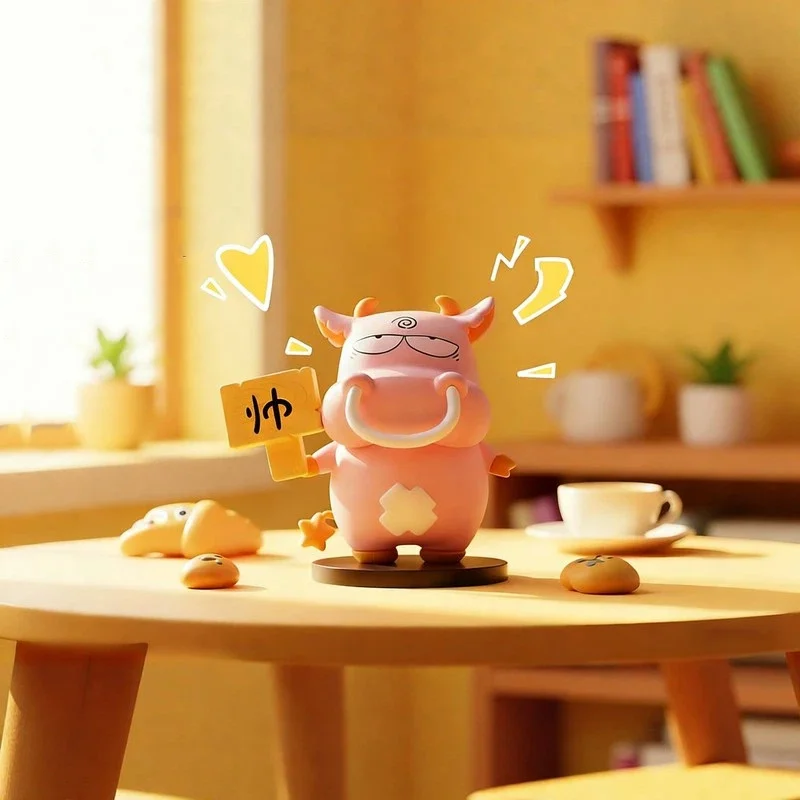 

Новинка! Оригинальные забавные фигурки-сюрпризы в стиле кампуса, ручной работы, для декора рабочего стола, креативные трендовые игрушки, подарок на день рождения.