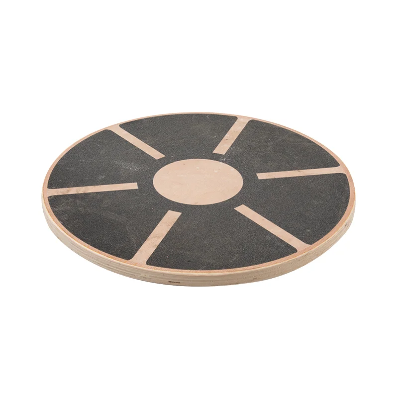 

Wholesale Fitness Yoga Workout Grey Kid Wooden Wobble Exercise Balance Board, Balance Board for Fitness
