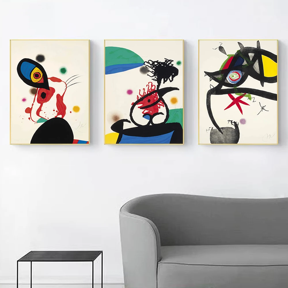 Canvas Print Painting Poster Abstract Graffiti Line Birdr Modern Art Living Room Bedroom Porch Sofa Background Home Wall Decor