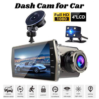 Car DVR 1080P HD Dash Cam Rear View Reverse Camera Car Video Recorder Auto Dashcam Vehicle Black Box Registrator Car Accessories