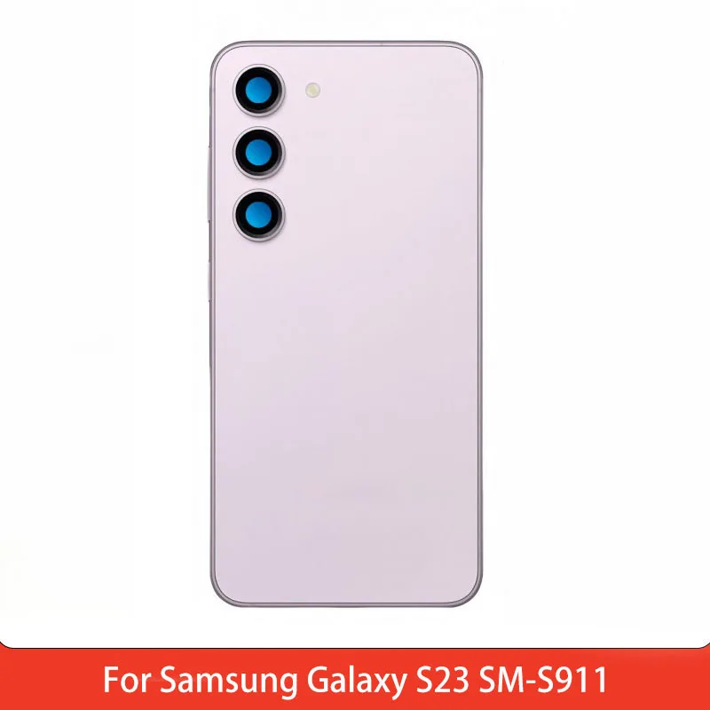 Battery Back Cover for Samsung Galaxy S23 SM-S911 PC Material back cover Repair Replacement Part