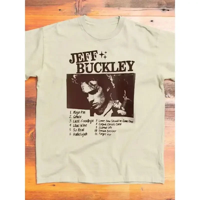 Jeff Buckley T shirt White Boy Tour 1995 Music