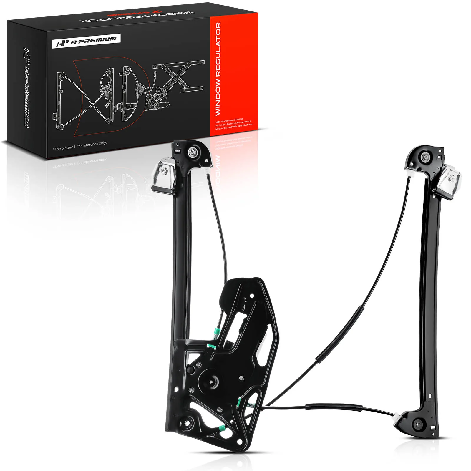 A-Premium Front Driver Side Electric Window Regulator for BMW 740i 740iL 750iL 1995 1996 1997 998 1999 2000 2001