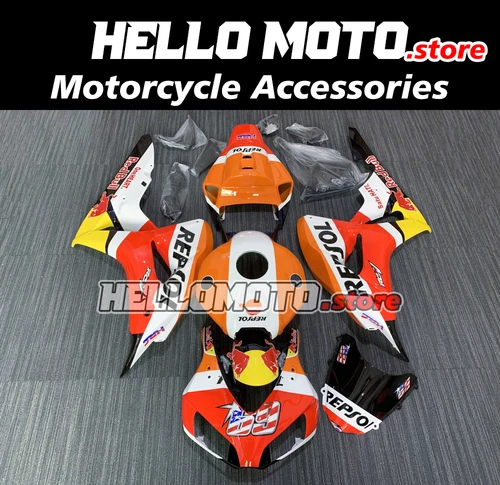 파이어블레이드에 적합한 페어링 키트, CBR1000RR 2006 2007 SC57/06 CBR1000 RR 차체 세트, 오토바이 셸