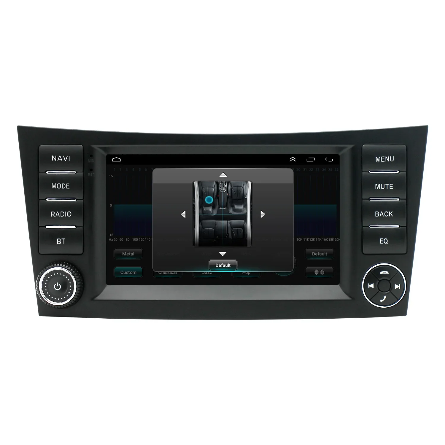 W211 7-inch dedicated car central control E-Class W219/W463 Android car navigation system