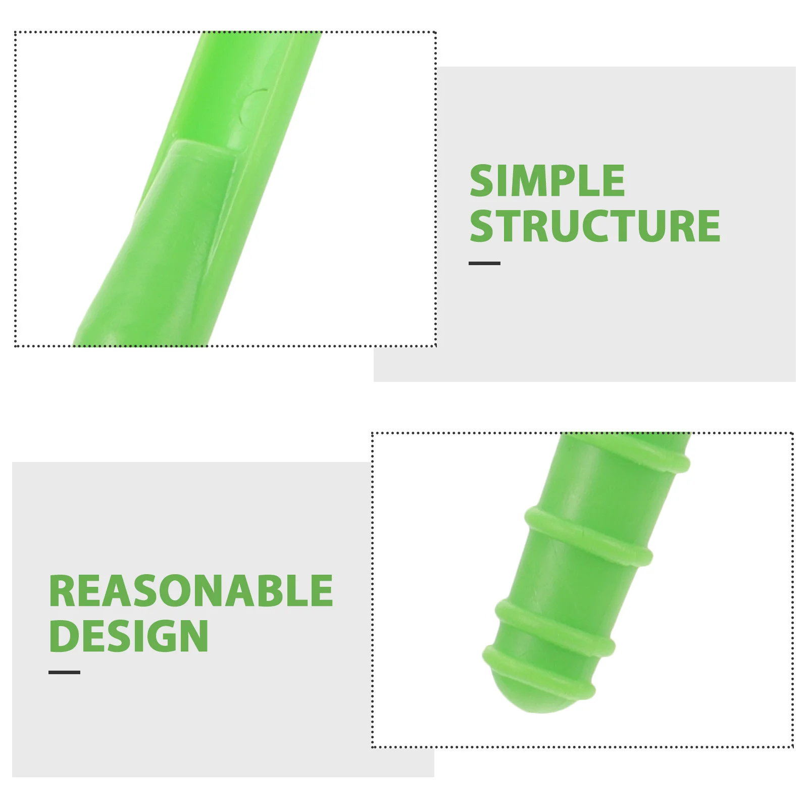 

2Pcs Garden Planting Plastic Hand Dibber Transplanting Tool Easy Use Seeder Sowing Dispenser for Home