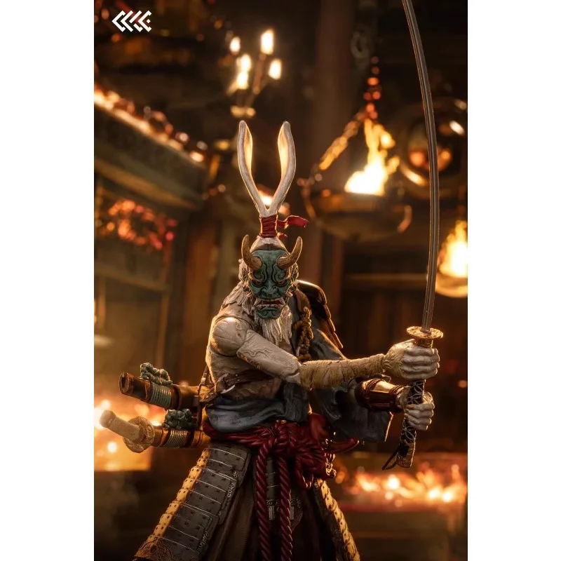 

In Stock JiangMeng Tiger Man Hermit Old Man Tiger Head Man Rabbit Werewolf William 1/12 Anime Model Action Figure Toys Hobby