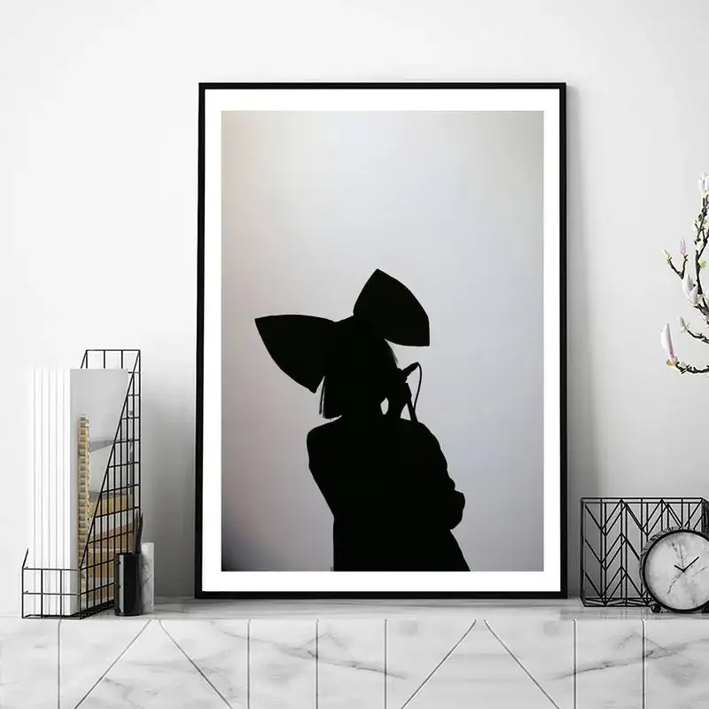 Singer Sia POSTER Poster Prints Wall Pictures Living Room Home Decoration Small