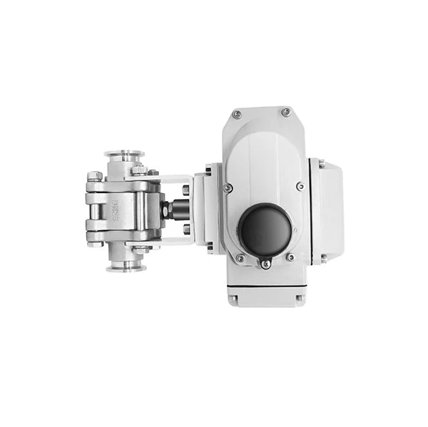 GUD-32P High-Temperature Electric Vacuum Ball Valve for  flexible thin film  Application