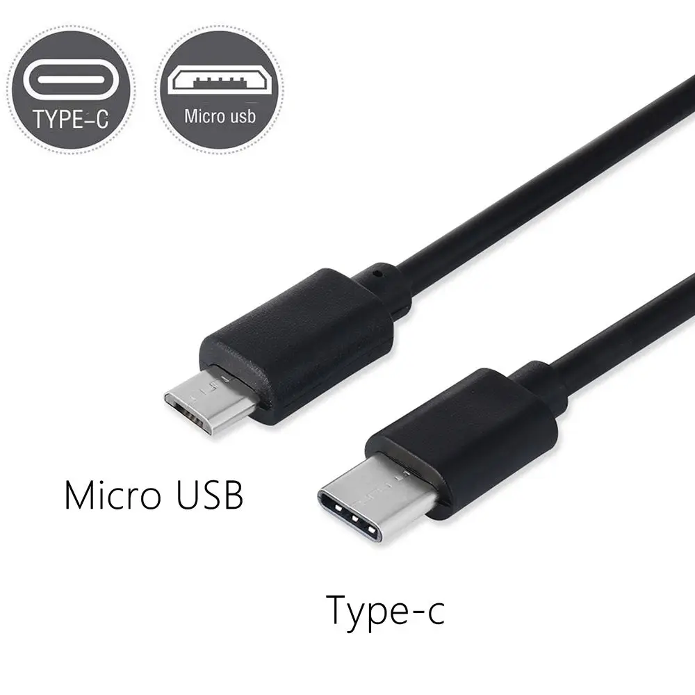 Fast Transfer Smartphones Connector Data Wire USB Type-C Adapter OTG Cable Charger Cord