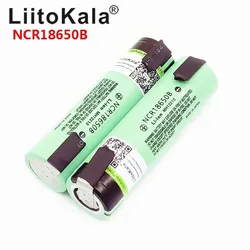 2024 100%New Original  Liitokala 3.7V 3400mAh 18650 NCR18650B Rechargeable Li-ion battery 3.7V 3400mAh batteries DIY Nickel