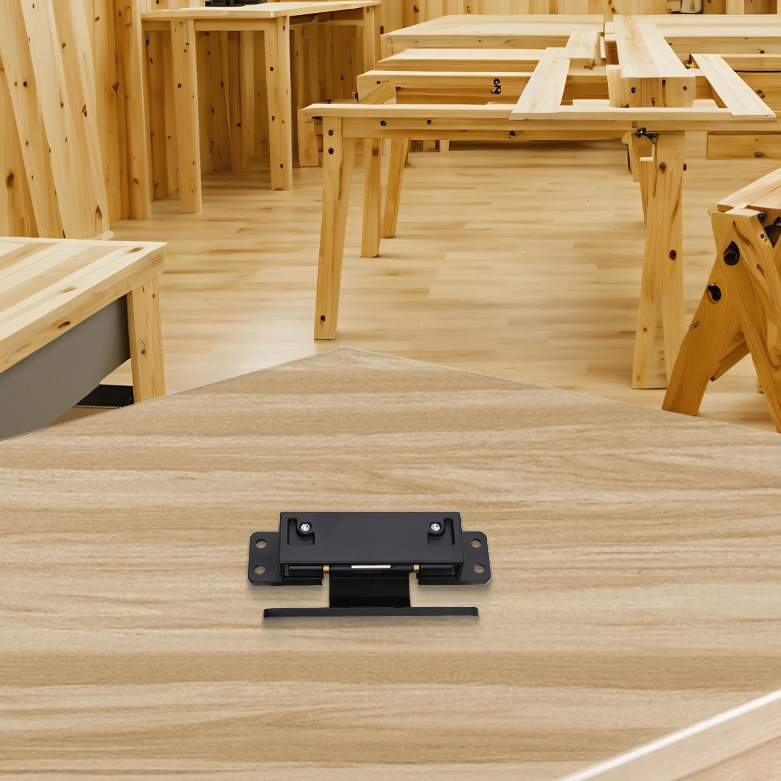 Sleek Design of Adjusting Hinge in Sturdy Zinc Alloy Material Perfectly Suited to Concealed Installations Sleek