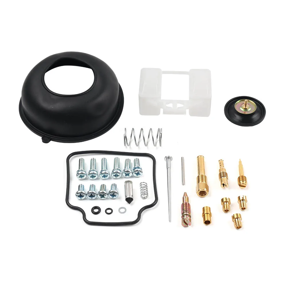 1Set Motorbike Carburetor Rebuild Kits Carb Repair For Honda NX650 1988-1994 XR650L 1993-2018 Brass