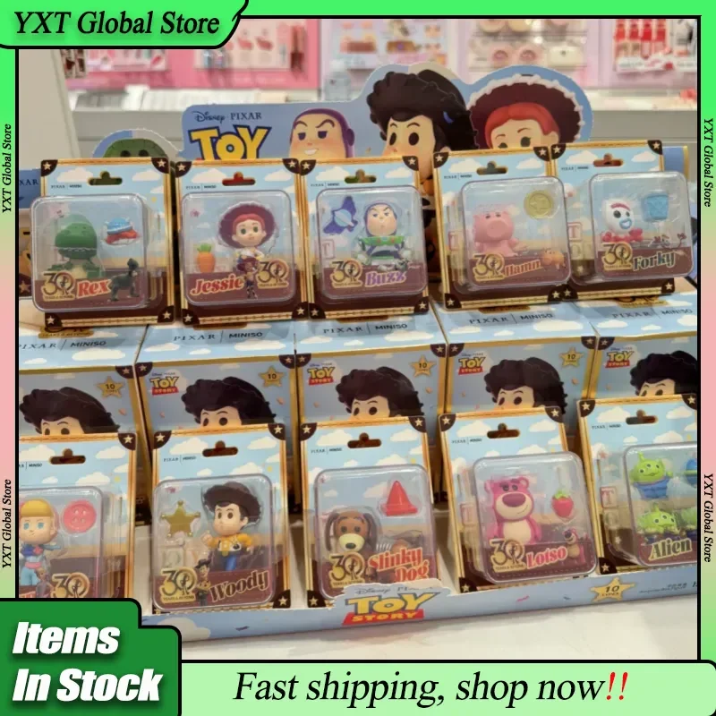 ديزني بيكسار توي ستوري مصعد صندوق أعمى الشكل-سلسلة قابلية اللعب لا نهاية لها لوسو وودي جيسي باز لايت يير أنيمي لعبة مجسمة #2