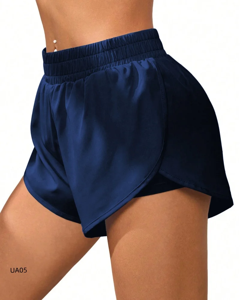 Casual sportshorts voor dames Dun anti-lopen Fitness Fietsen Hardlopen Gym Yoga Hotpants Bodems voor actieve slijtage
