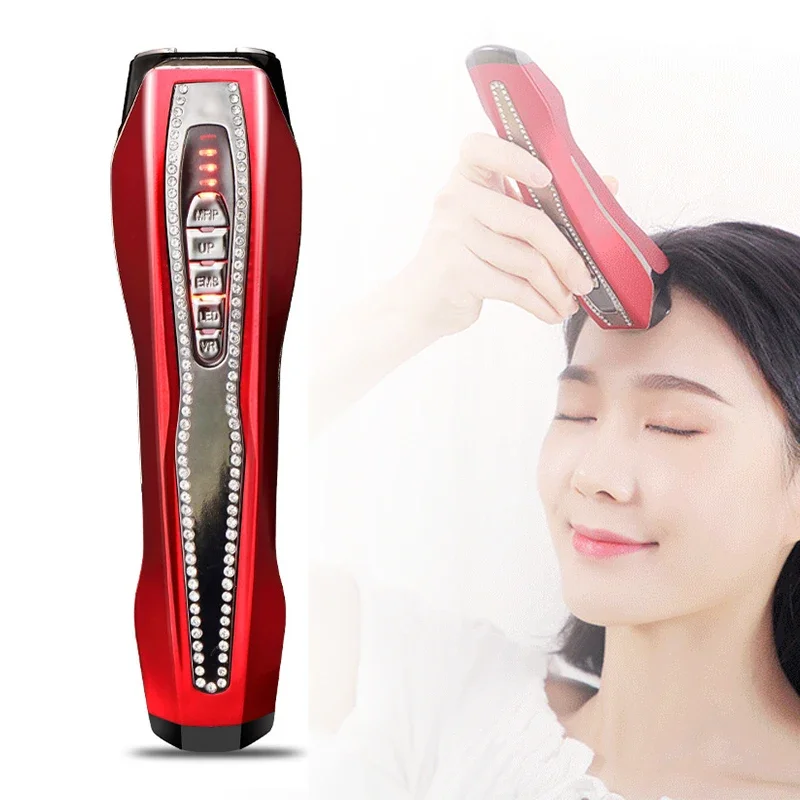 EMS شد الوجه جهاز تدليك لمراكز التجميل تجديد مايكرو الحالي نبض العلاج بالضوء أداة إزالة التجاعيد العناية بالوجه الجسم المحمولة #1