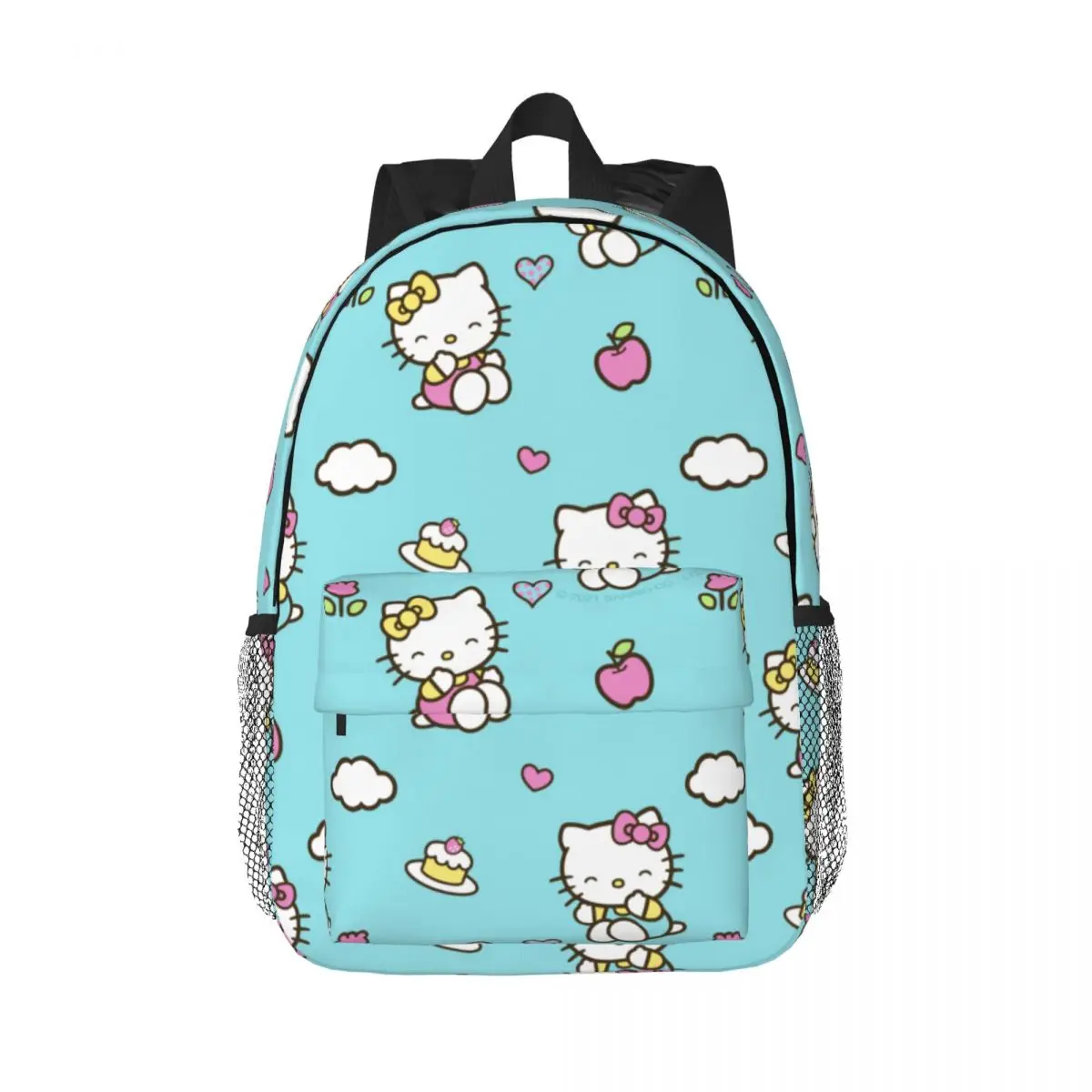 Hello Kitty Compact 15-Inch Backpack - Stylish Lightweight Bag Perfect for Students and Commuters