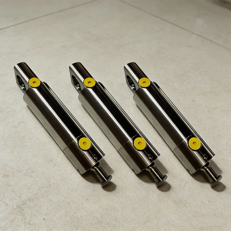 Long-Term Exposure Outdoor Equipment Stainless Steel Hydraulic Cylinders Hard Chrome Plated Piston Rod Maximum Stroke 3000mm