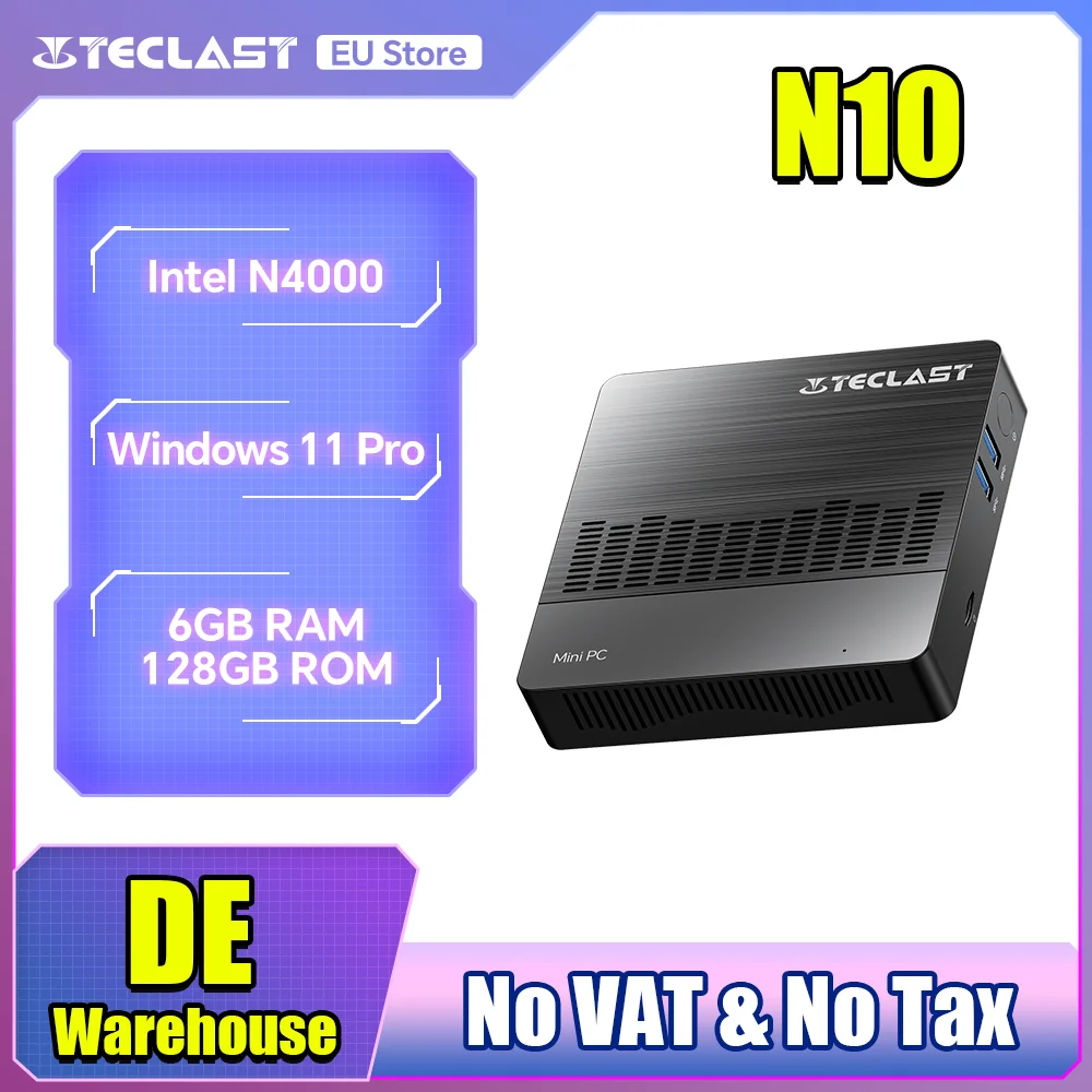 Teclast N10 Mini PC Windows 11 Pro