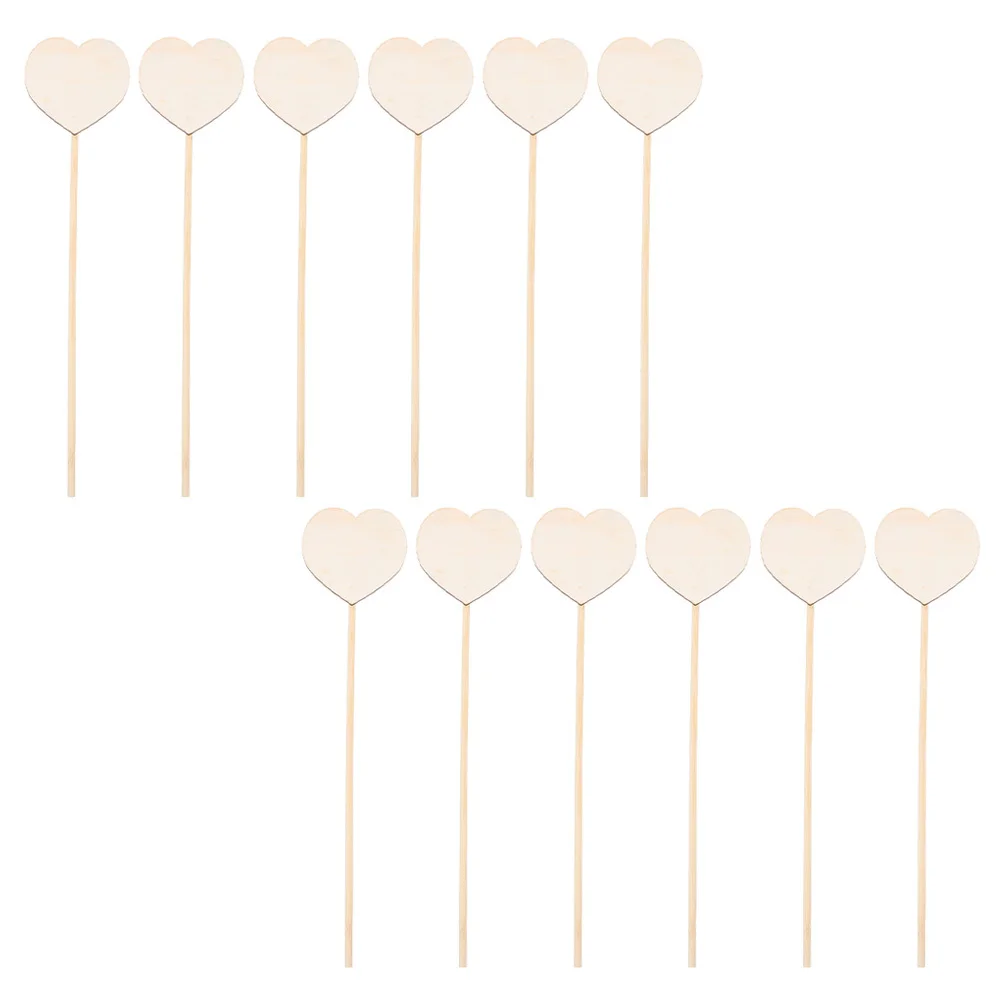 ไม้กายสิทธิ์ DIY สำหรับระบายสี 12 ชิ้น งานไม้ยังไม่เสร็จสำหรับเด็ก ฝึกการประสานงานระหว่างมือและตา เสริมสร้างความคิดสร้างสรรค์ด้านศิลปะ