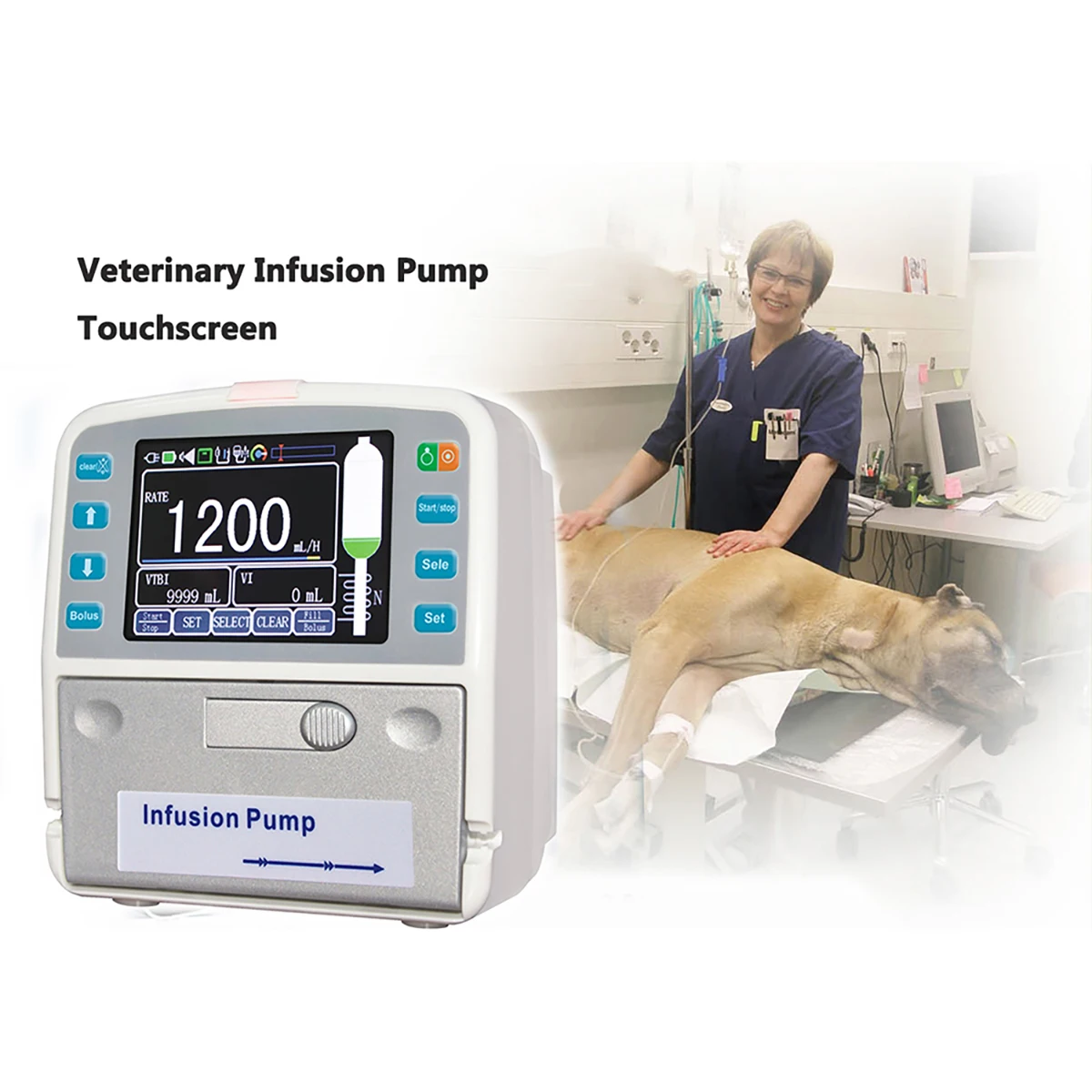 Portable Automatic Veterinary Dog Pump Vet MSLVP07