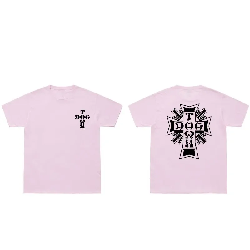 تي شيرت أسود بشعار ogtown Og للرجال والنساء ، تي شيرتات هاراجاكي فضفاضة ، تيشيرتات قطن هيب هوب عصرية ، تيشيرتات قصيرة الأكمام كبيرة الحجم #5