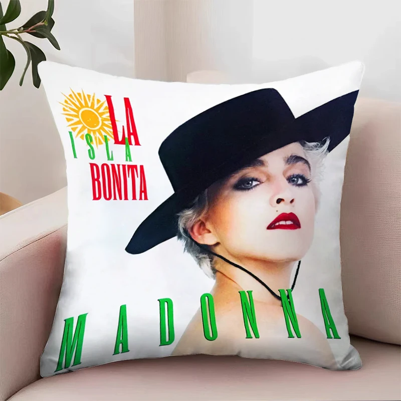 

M-Madonna Fan Gifts Cover for Pillow Covers Decorative Luxury Cushion Cover Pillow Cases 45x45 Pillowcase 45*45 Home Decor 40x40