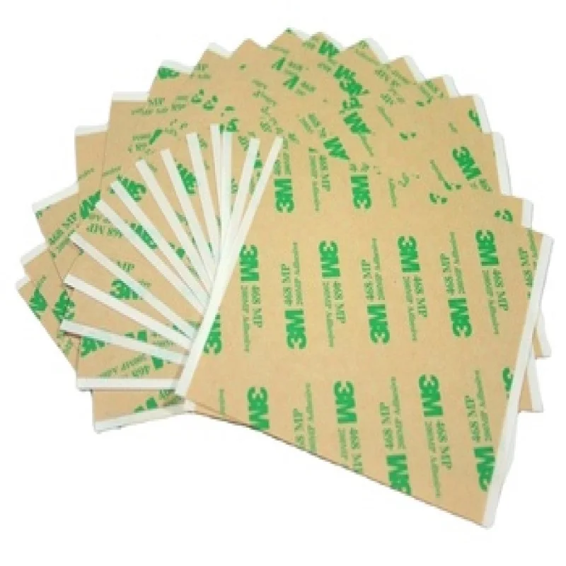 3M Adhesive Transfer Tape 468MP, Transparent 304.8mmx304.8mm/5pcs , Dropshipping