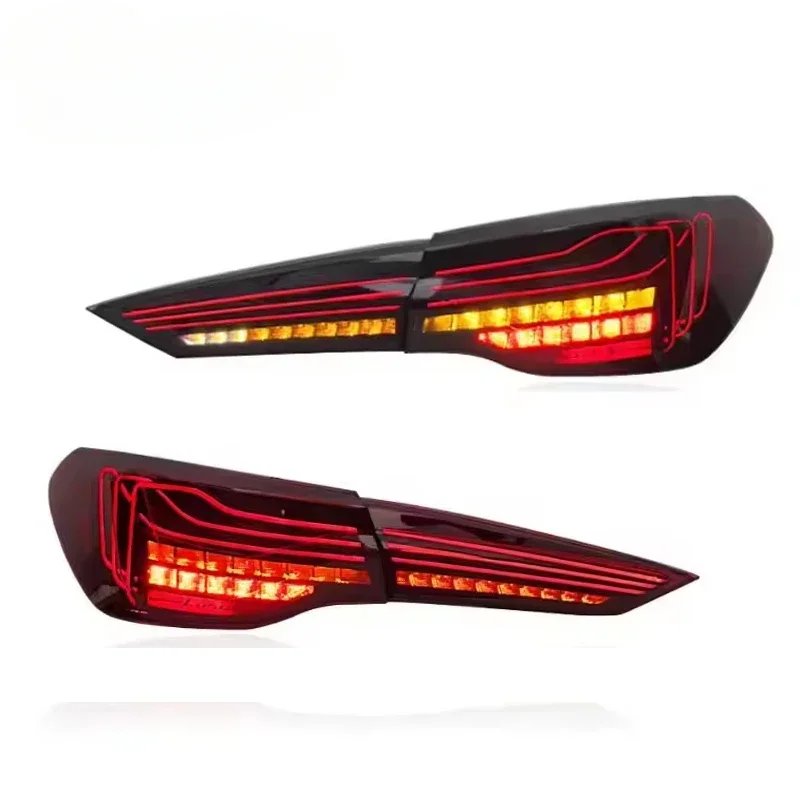 Auto Parts CSL Tail Lights for BMW M4 G82 4 Series G22 G23 G26 2020-2022 Taillight New CSL Laser Style Rear Lights