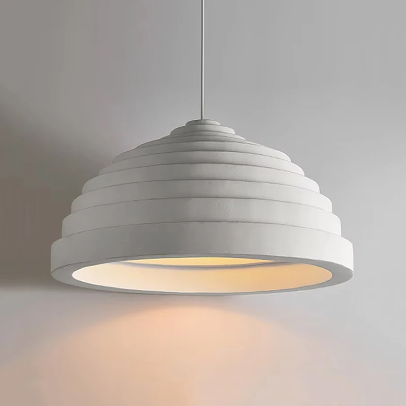 

Nordic Simple Cream Style Milk Tea Shop Clothing Store Droplight Wabi Sabi Office Building Apartment Atmosphere Pendant Lamp