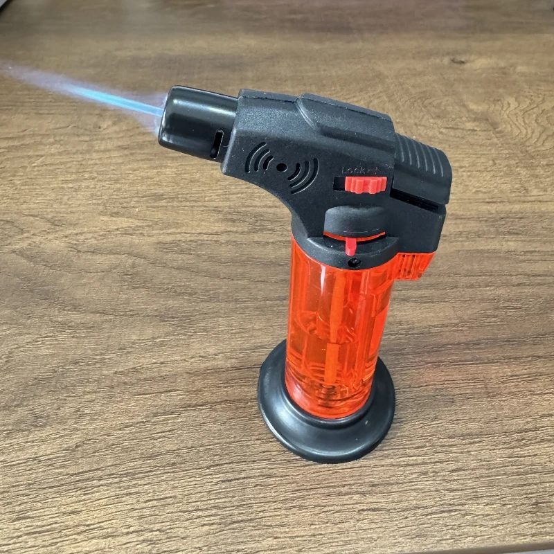 

New Metal High Temperature Direct Impact Windproof Airtight Welding Spray Gun Moxibustion Lighter for Grill Cigar & Cigarette