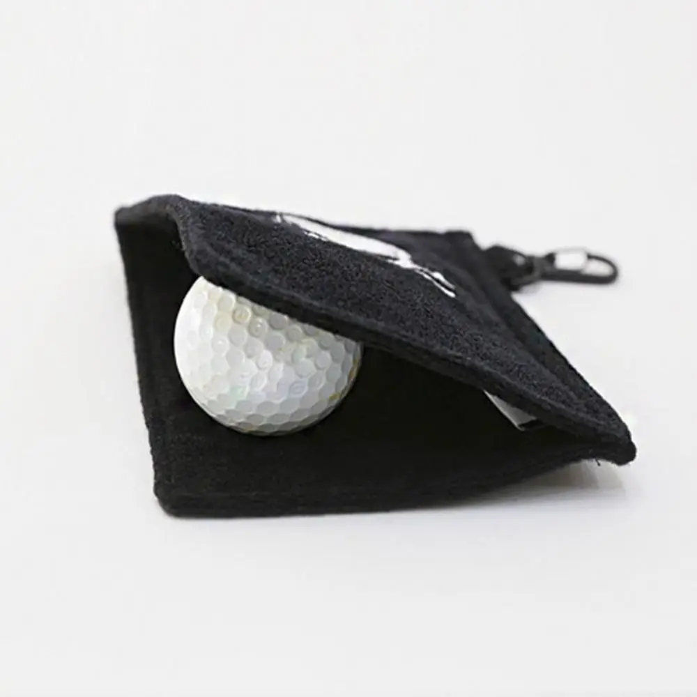 Cleans Skull Pattern Magnetic Golf Towel 15x10.5cm Strong Magnet Golf Club Wiping Cloth Mini with Carabiner Golf Ball