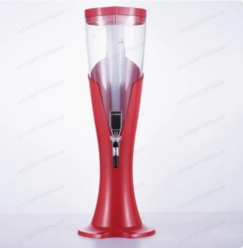 3L Illuminated Beer Cannon Tower for KTV, Creative Cola & Beverage Dispenser Column - view 5