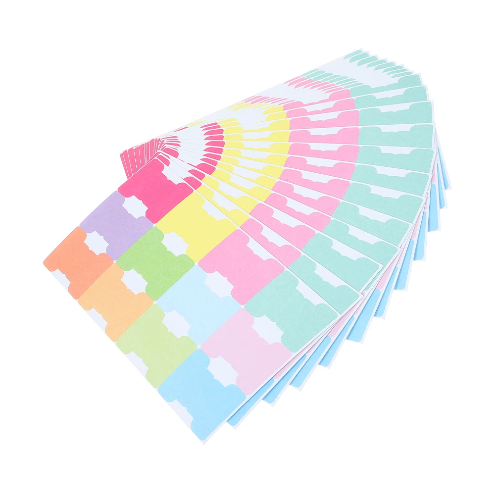 

24 Pcs Notebook Bookmarks Sticky Tabs Colorful Pages Markers Writable Index Labels Office Supplies Notebooks Planner Month Tabs