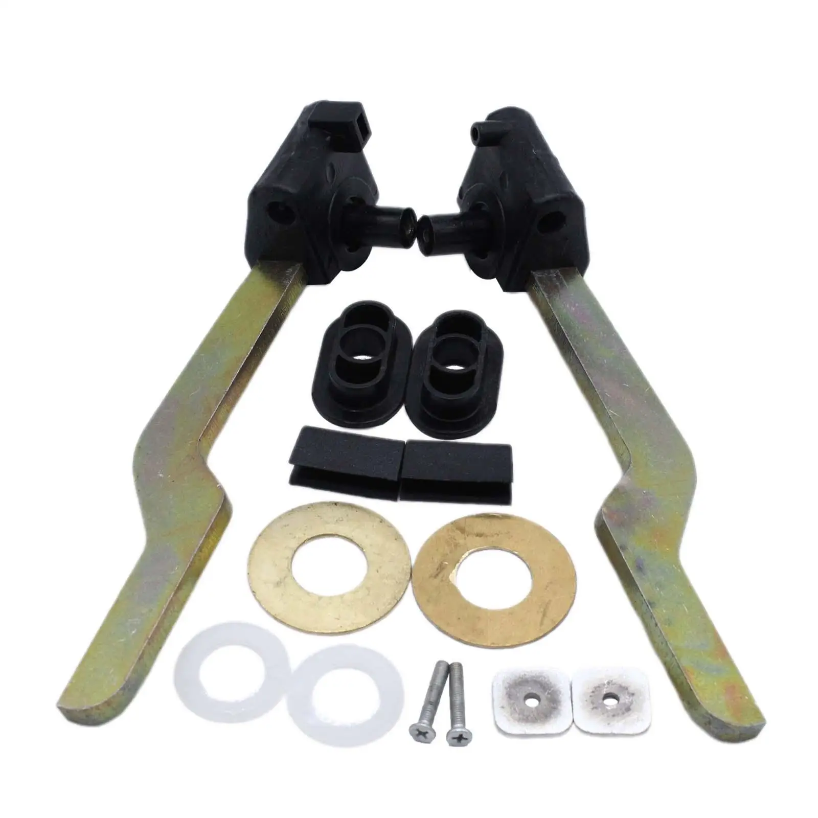 Roof Lock Latch Top Frame Repair Kit 54347031361 Sturdy Metal Compatible Auto Accessories for E46 Convertible 316 323