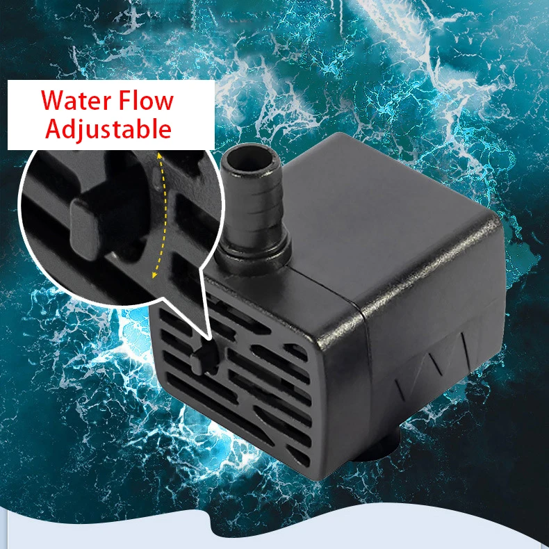 2-IN-1 USB 5V Water Pump Ultrasonic Atomizer Mist Maker Fogger Fountain Pond Garden Rockery Fish Tank Landscaping Humidifier