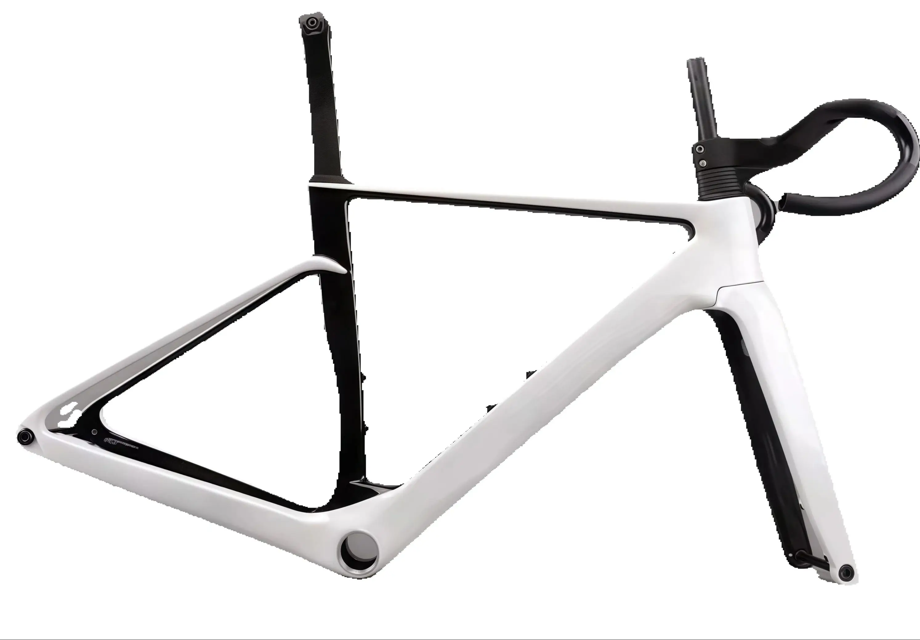 Newest Ostro V2.0 Carbon road bike frame racing bicycle frameset with handlebar and accessories XDB shipping availbale