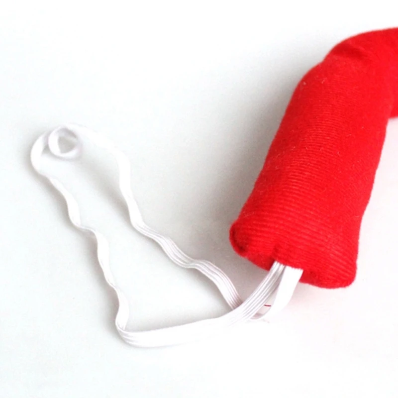 652F Cosplay Kostuum Set Duivel Hoorns Hoofdband Haarspeld Choker Staart voor Kinderbenodigdheden