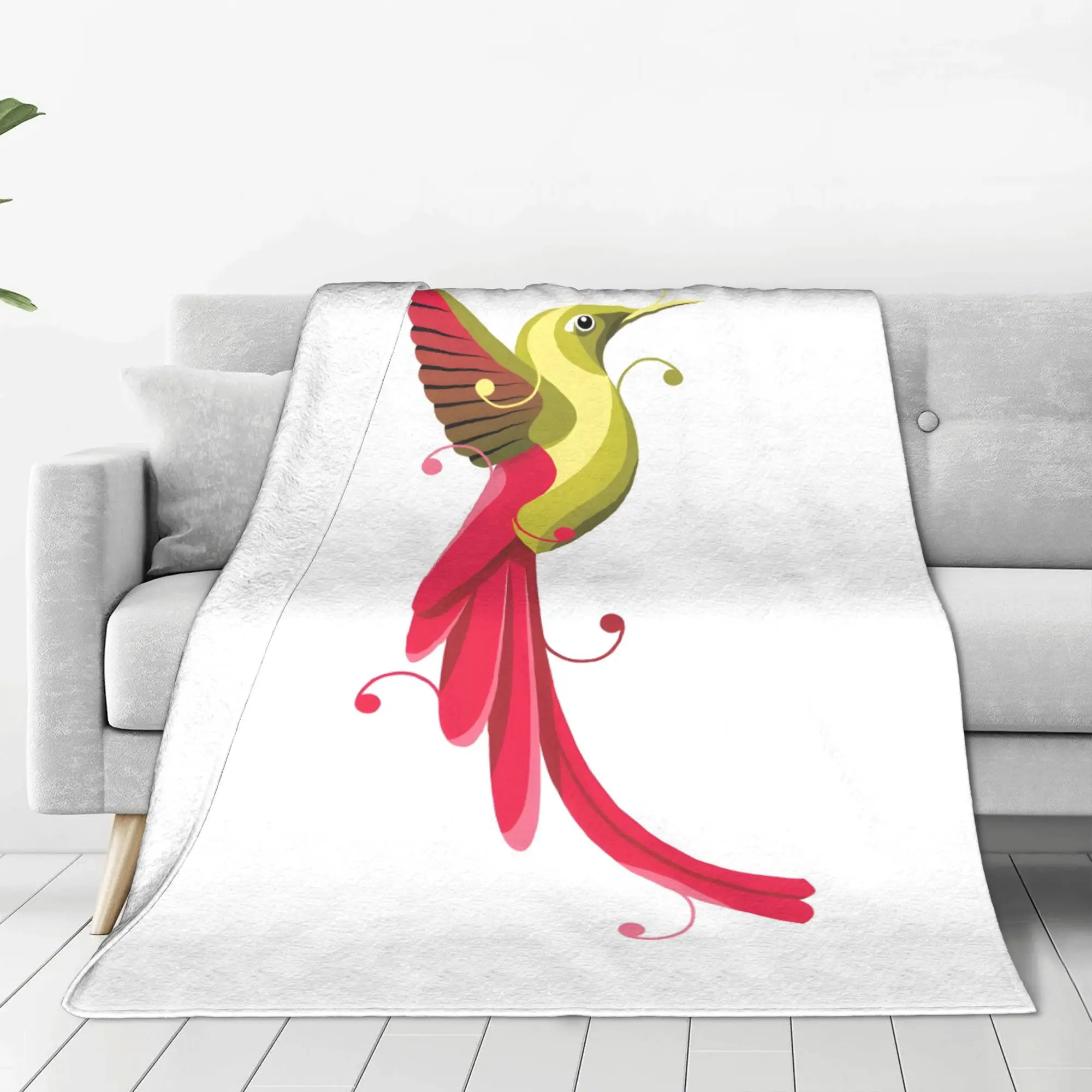 

Flannel Blanket Warm Soft Fluffy Adult Sofa Bed Throw Blanket for Living Room Comfortable Bedspread Outdoor Travel BL 101142